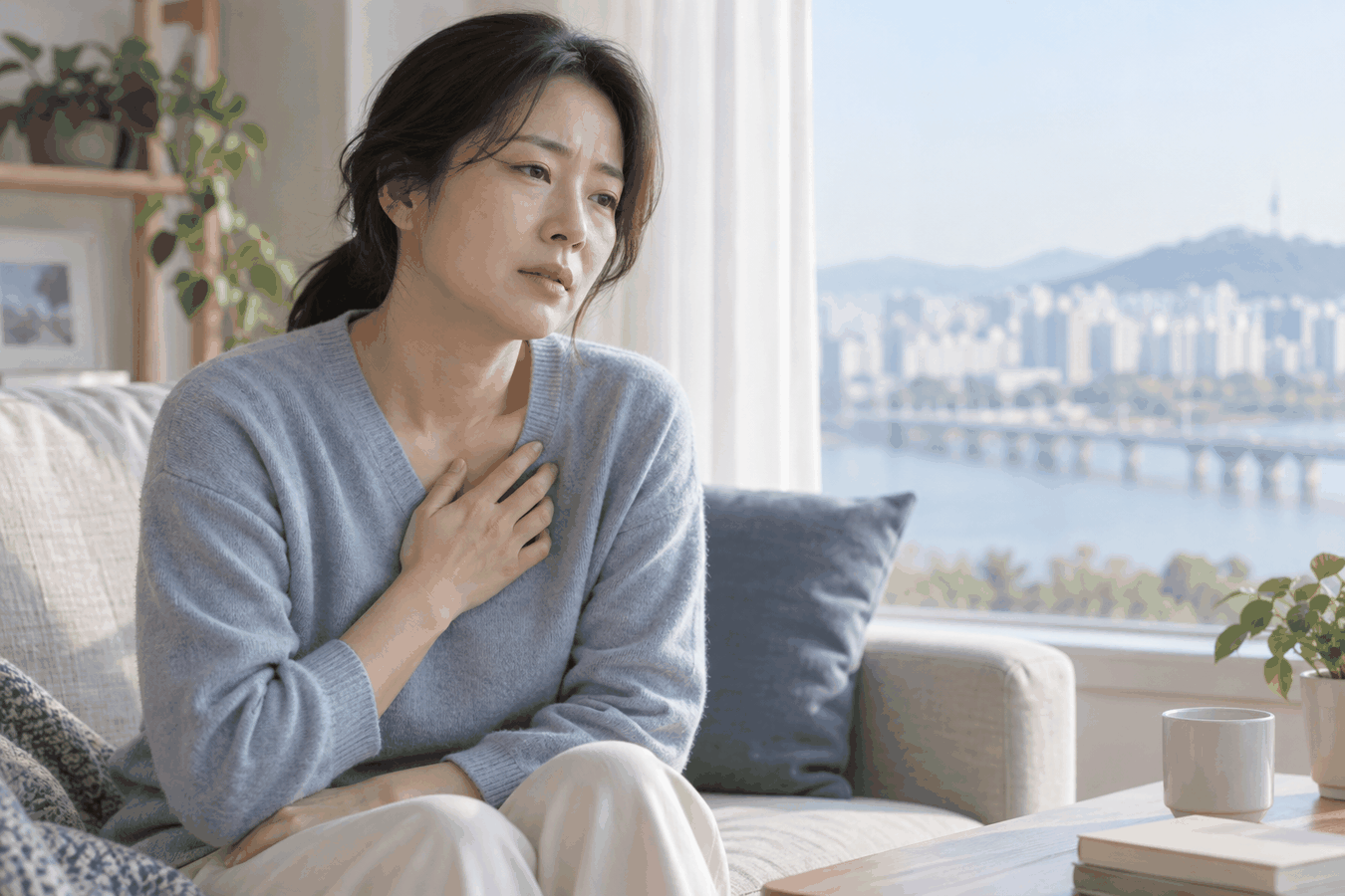 불안증·우울증, 가슴이 답답하고 마음이 가라앉는다면 건강 칼럼 대표 이미지