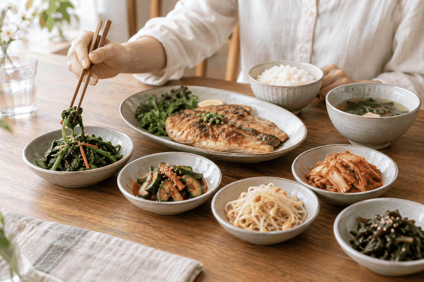 살을 빼려면 밥·반찬·채소 중 무엇부터 먹는 게 좋을까요? 건강 칼럼 대표 이미지